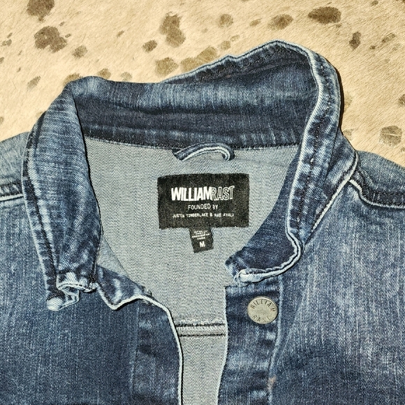 William Rast Dark Blue Jean Jacket - Picture 2 of 5